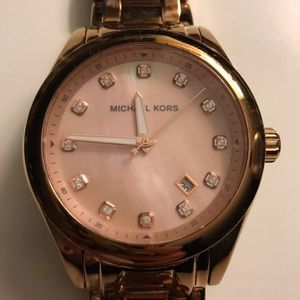 Rose Gold Michael Kors Watch